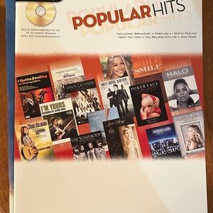 Popular Hits Songbook with CD - Alto Sax